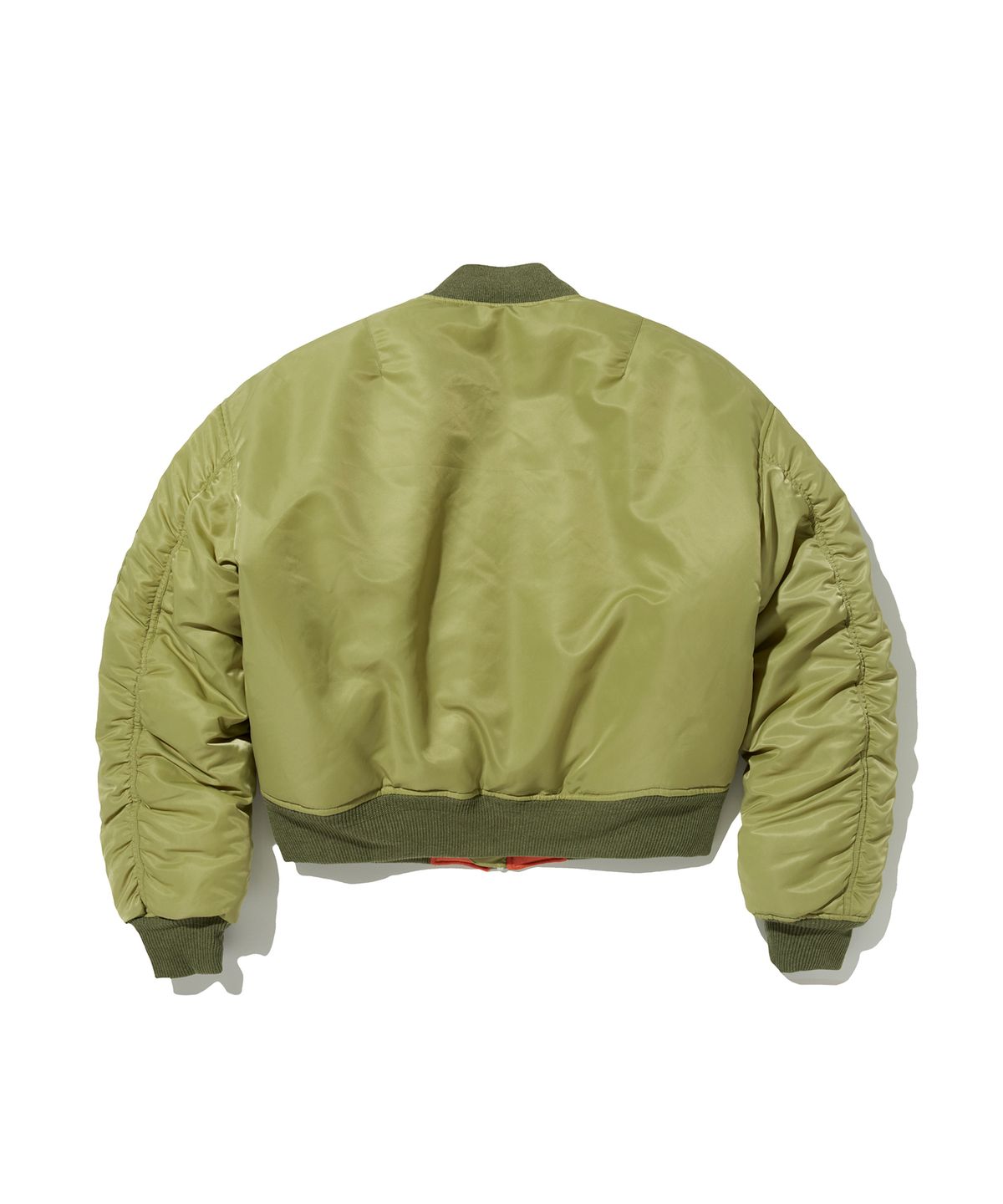 스웨이드(SUADE) CROPPED MA-1 [KHAKI]