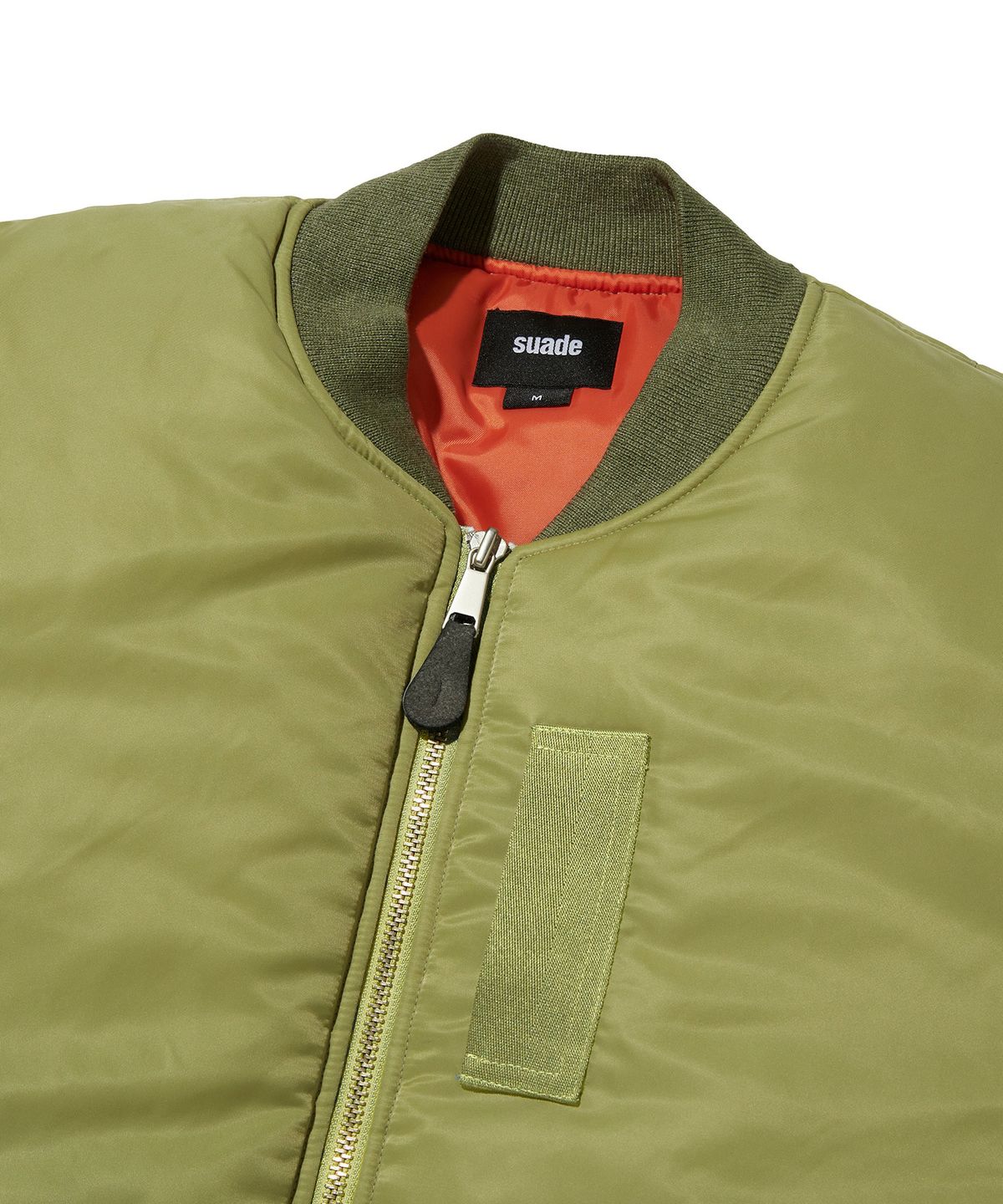 스웨이드(SUADE) CROPPED MA-1 [KHAKI]