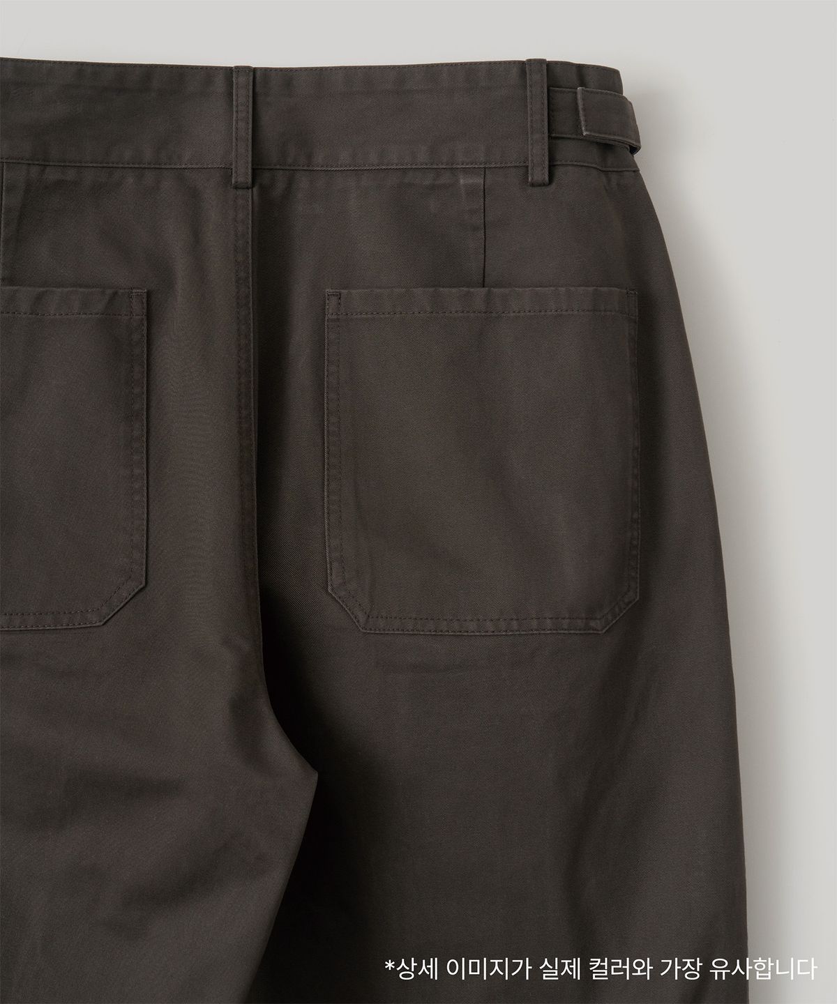 어나더 오피스(ANOTHER OFFICE) [AW] Santiago Chino Pants (Pewter)