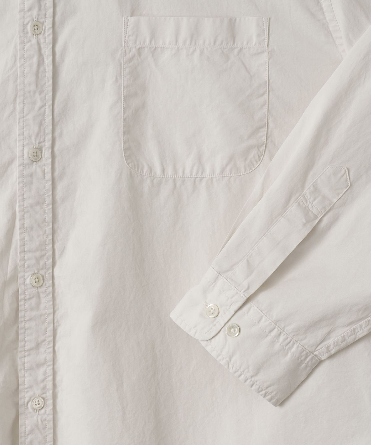 어나더 오피스(ANOTHER OFFICE) Neo Bold Garment Shirt (Off White)