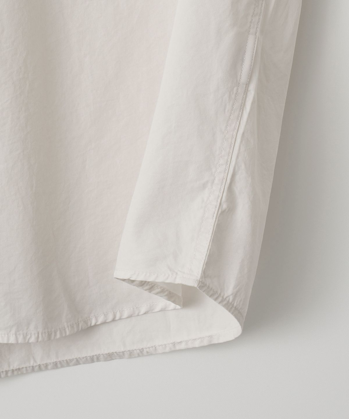 어나더 오피스(ANOTHER OFFICE) Neo Bold Garment Shirt (Off White)