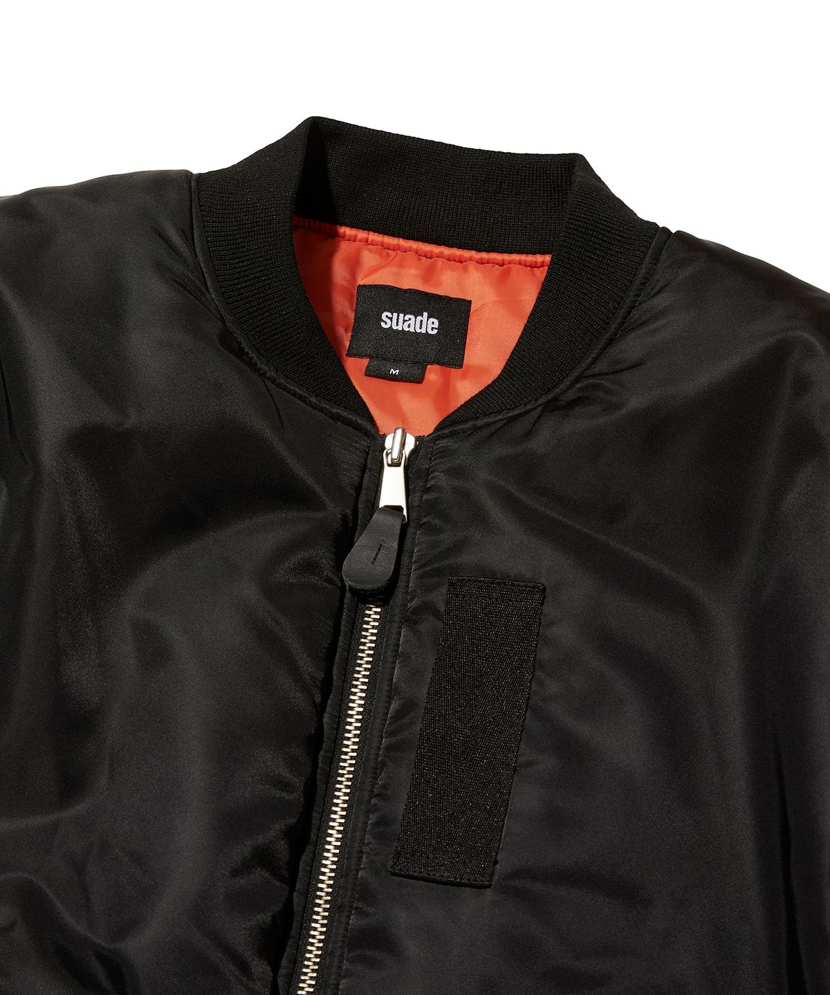 스웨이드(SUADE) CROPPED MA-1 [BLACK]