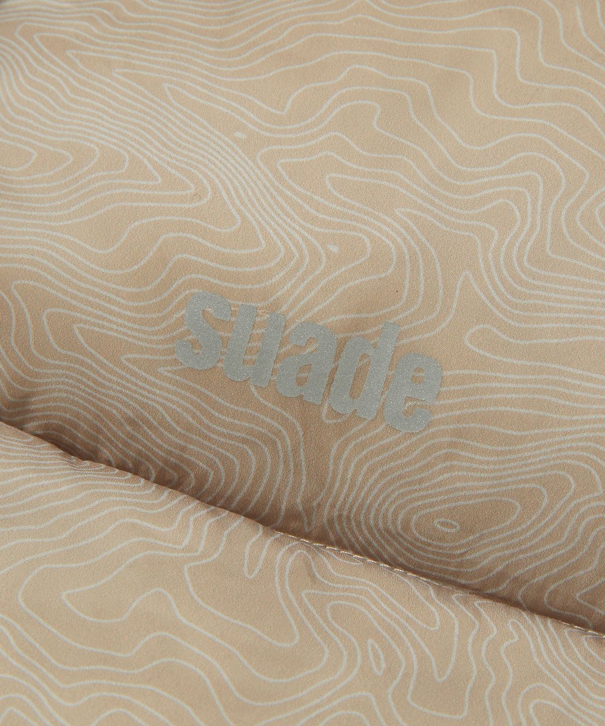 스웨이드(SUADE) SHORT PUFFER JACKET [BEIGE]