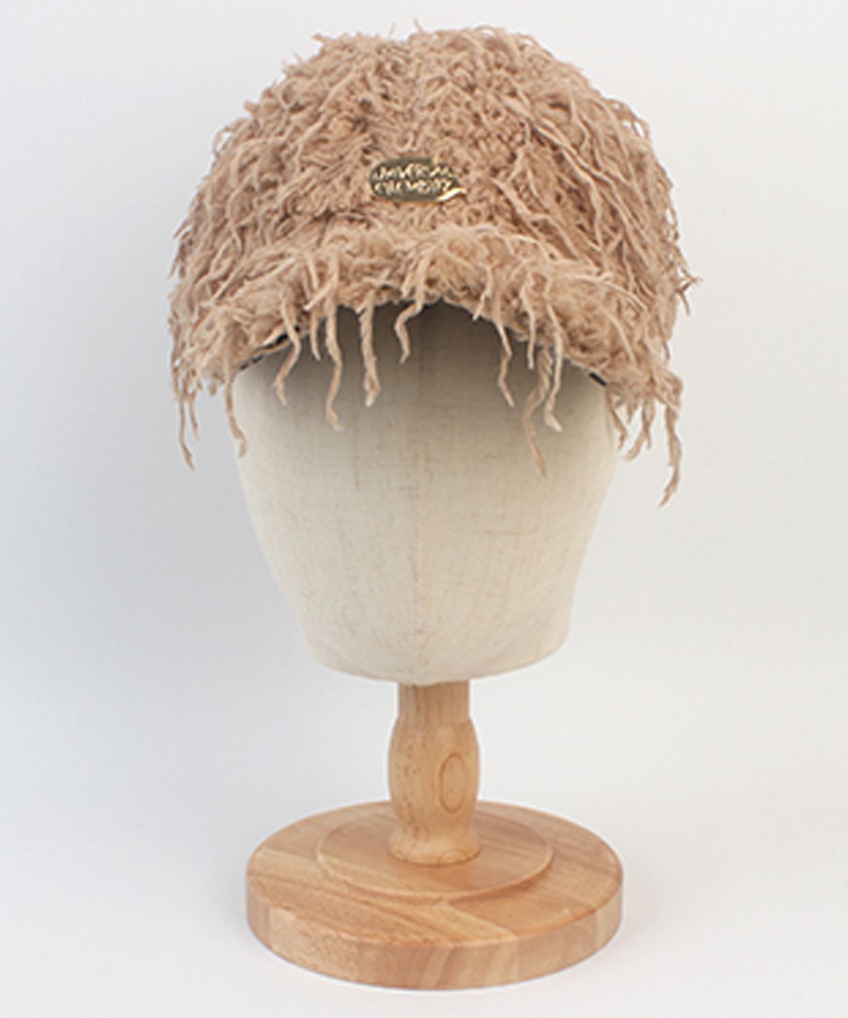 유니버셜 케미스트리(UNIVERSAL CHEMISTRY) Horror Brown Fur Ballcap 퍼볼캡