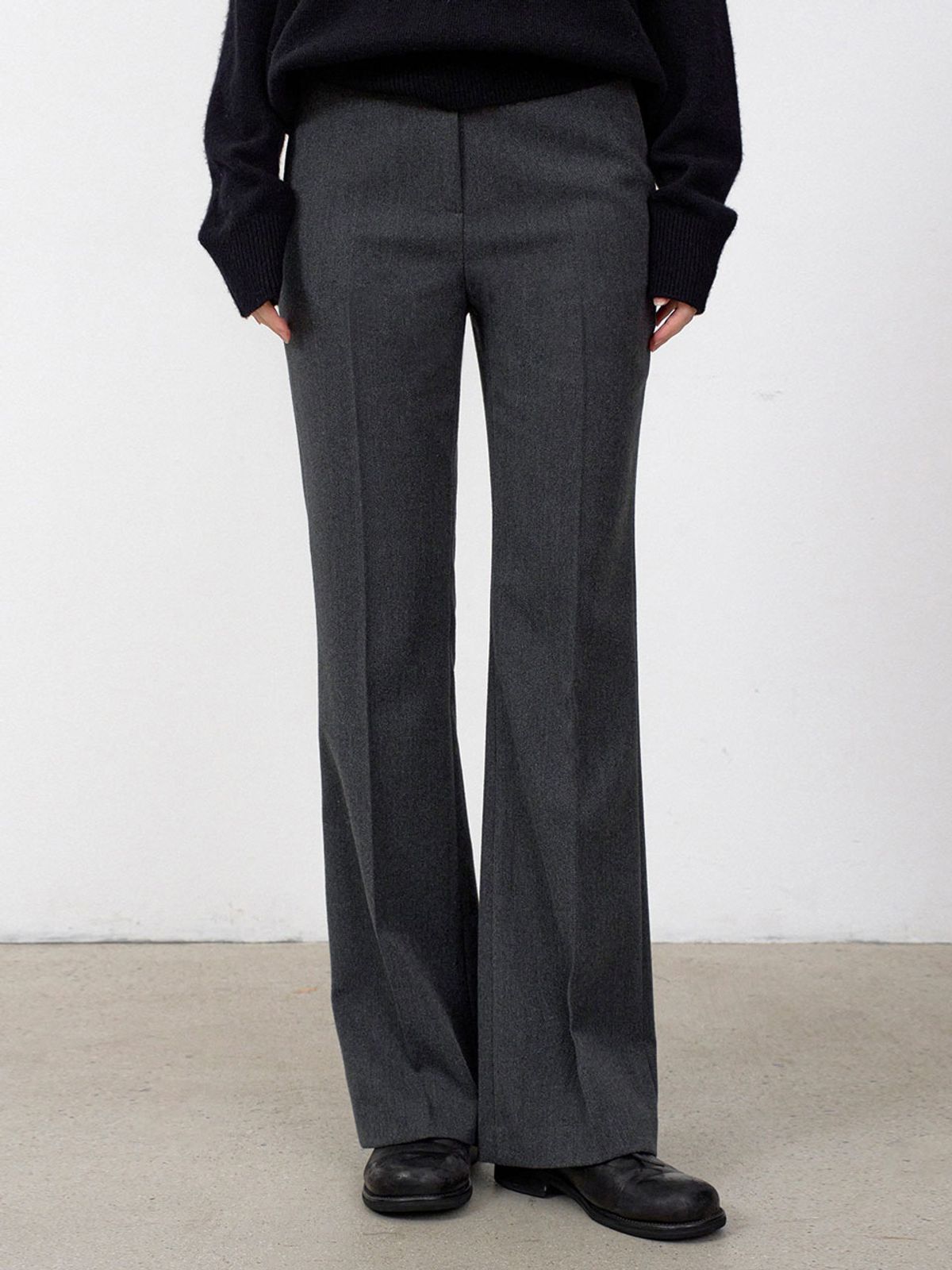아틀리에 나인(ATELIER NAIN) ESSENTIAL NEW WARM BOOTCUT PANTS(PT-5687)