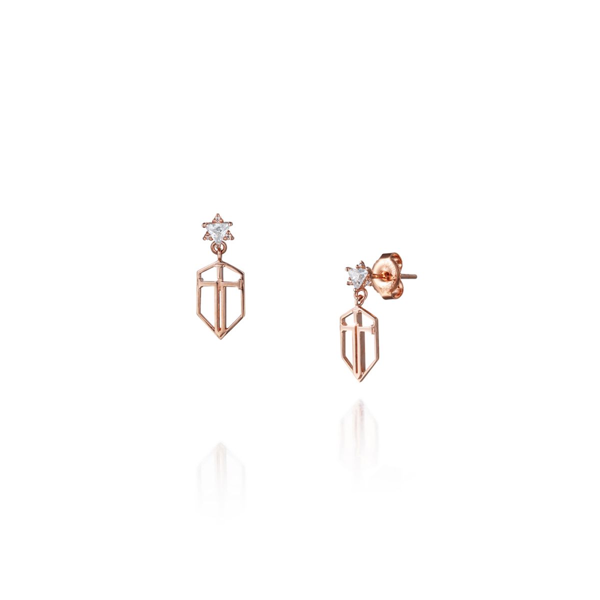트렌카디즘(TRENCADISM) 앤드류 귀걸이 14K 골드 이어링 ANDREW_Earring_ADE11TR