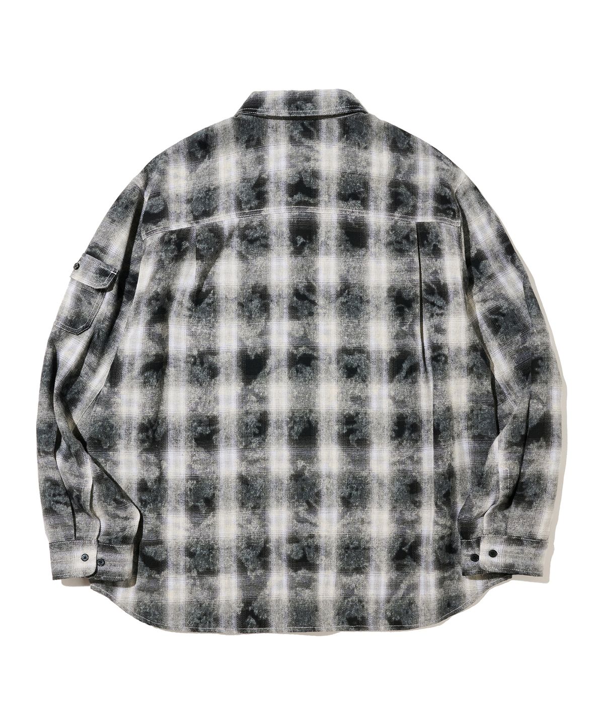논타입(NONTYPE) COMFY 3PK CHECK SHIRTS (BLACK)