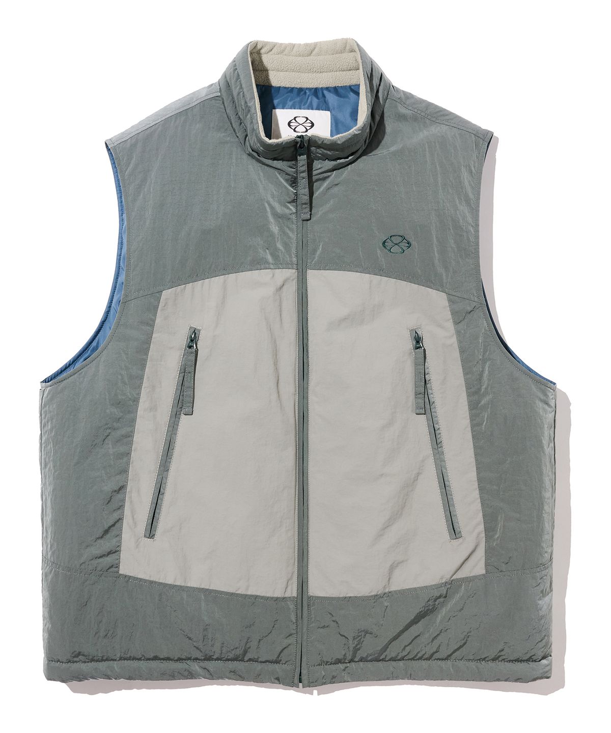 논타입(NONTYPE) SECTOR PADDED VEST (SAGE GREEN)