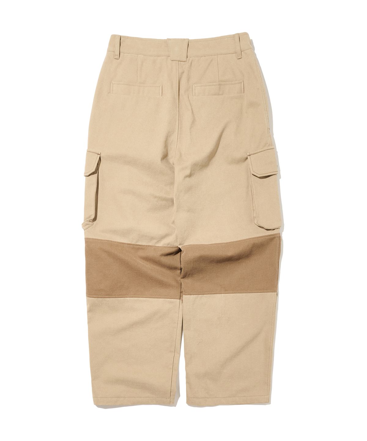 논타입(NONTYPE) CONTRAST FIREMAN CARGO PANTS (BEIGE)