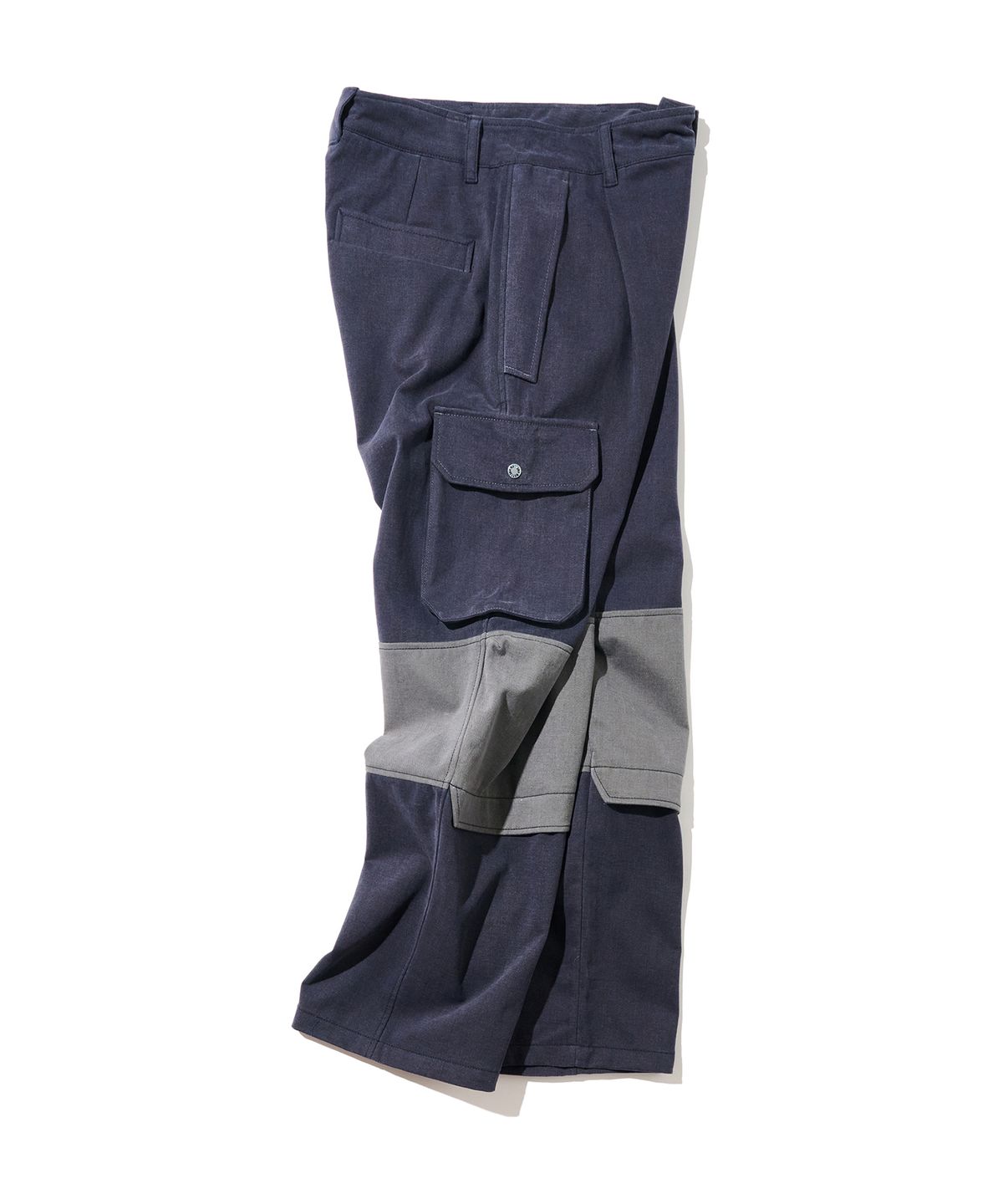 논타입(NONTYPE) CONTRAST FIREMAN CARGO PANTS (NAVY)