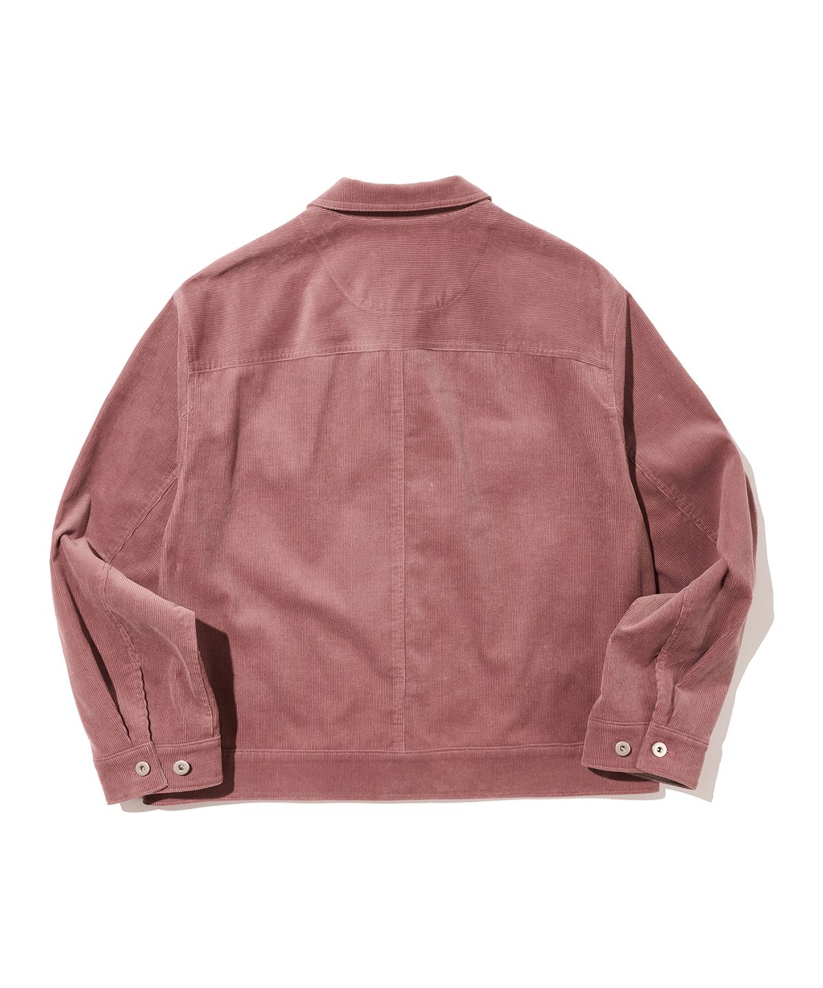 논타입(NONTYPE) CORDUROY PANELLING TRUCKER (DEEP PINK)