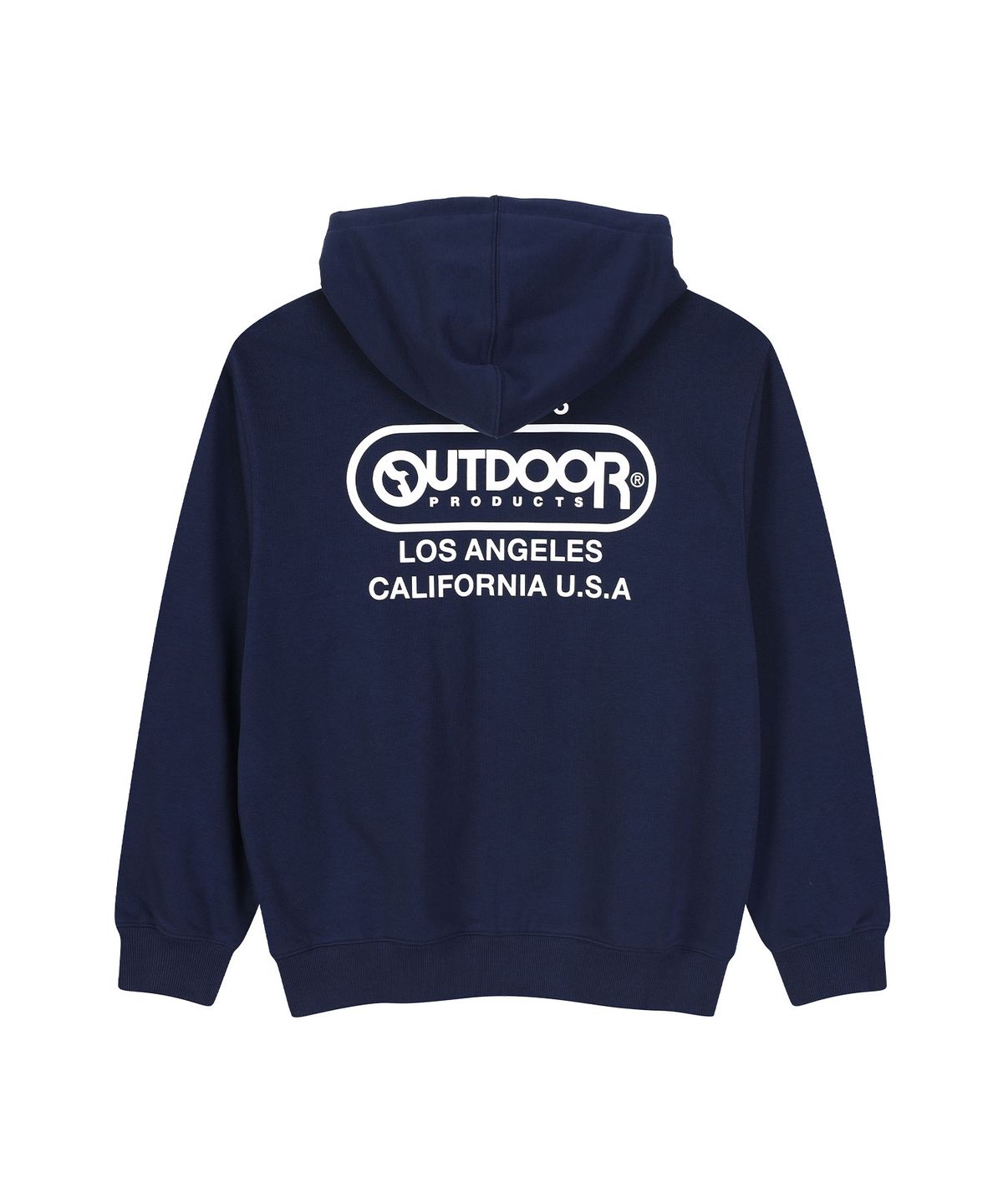 아웃도어 프로덕츠(OUTDOOR PRODUCTS) MULTI LOGO ZIP-UP HOODIE (NAVY)