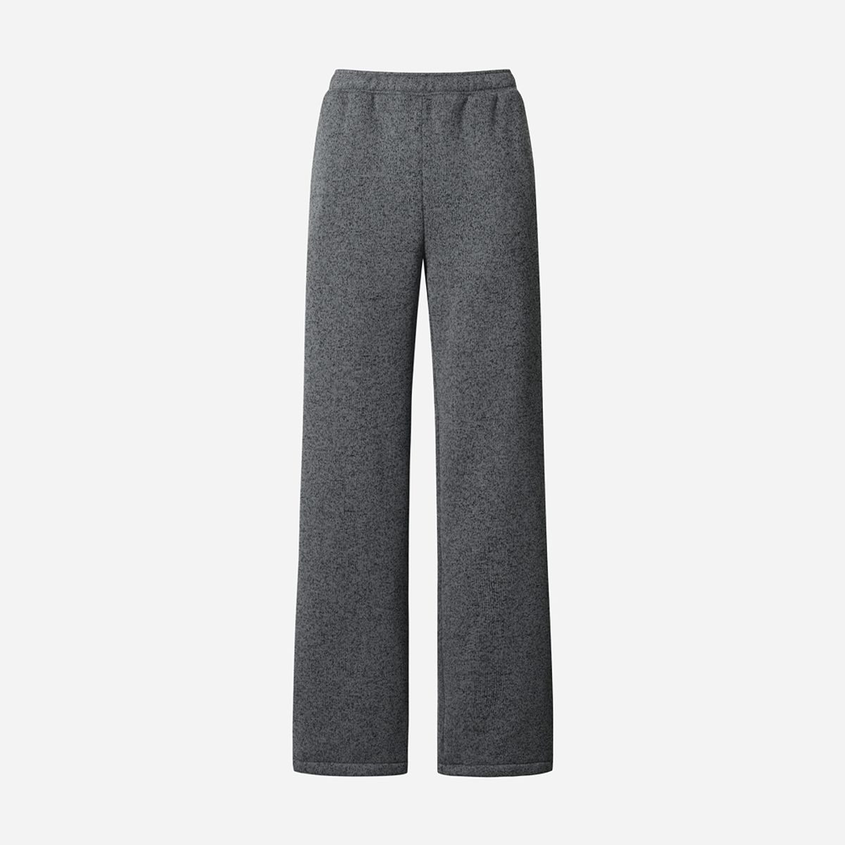 디오디(DOD) 여성) 템프니트 레귤러핏 스트레이트 팬츠(D.CHARCOAL GREY)