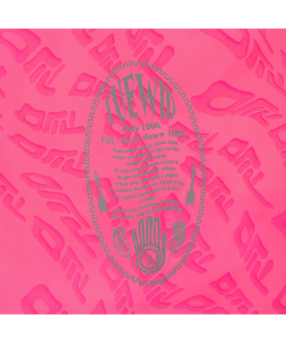 투위드(TUEWID) cloud puffer in pink pink