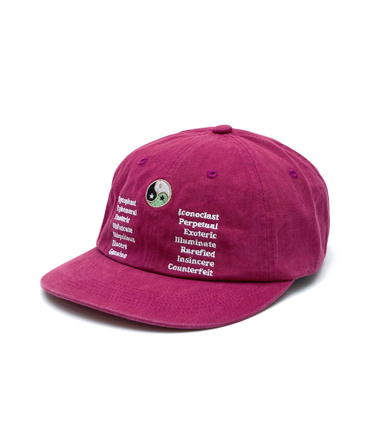 패슬(FASTLE) Yin Yang Washed Cap Beet