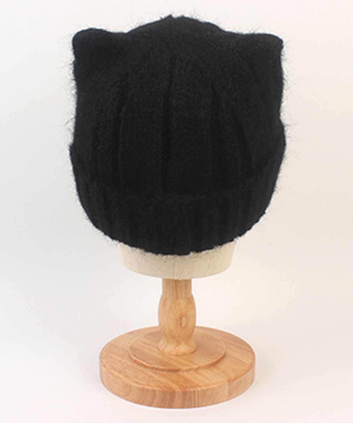 유니버셜 케미스트리(UNIVERSAL CHEMISTRY) Wool Cat Black Beanie 고양이비니