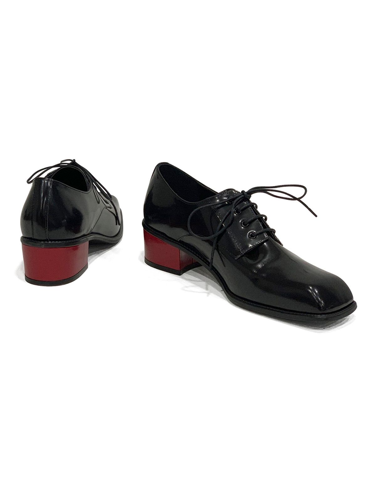 백오브더문(BACK OF THE MOON) margot loater red heel_black