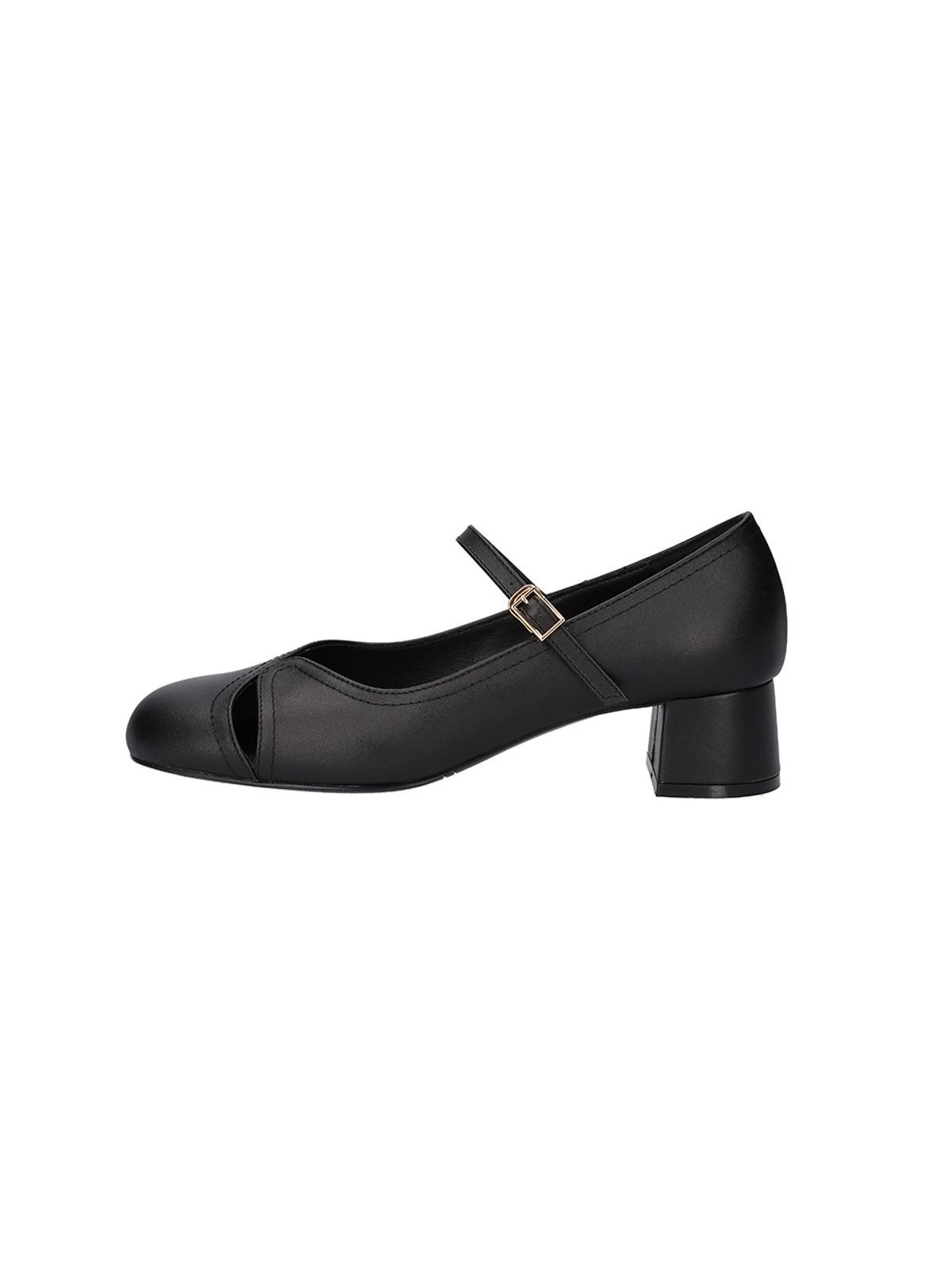 백오브더문(BACK OF THE MOON) Pibi strap pumps_black