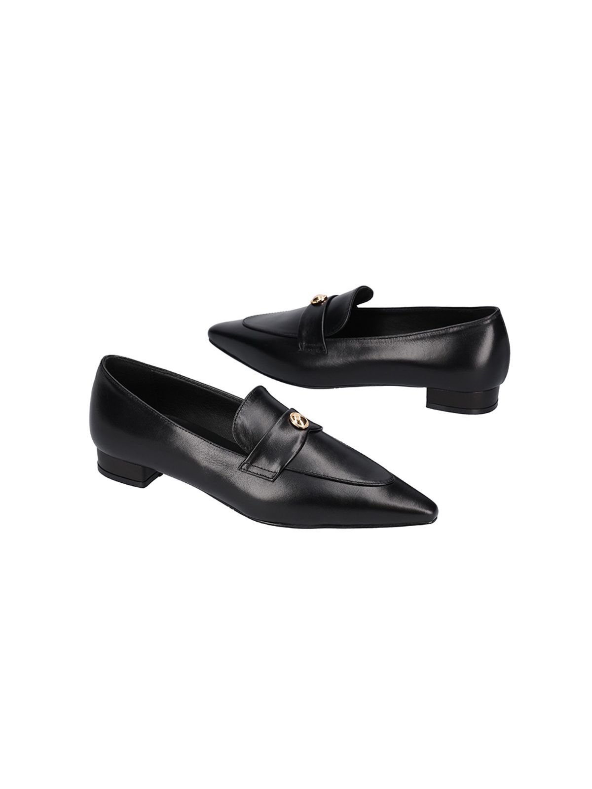 백오브더문(BACK OF THE MOON) Monica daily loafer_black