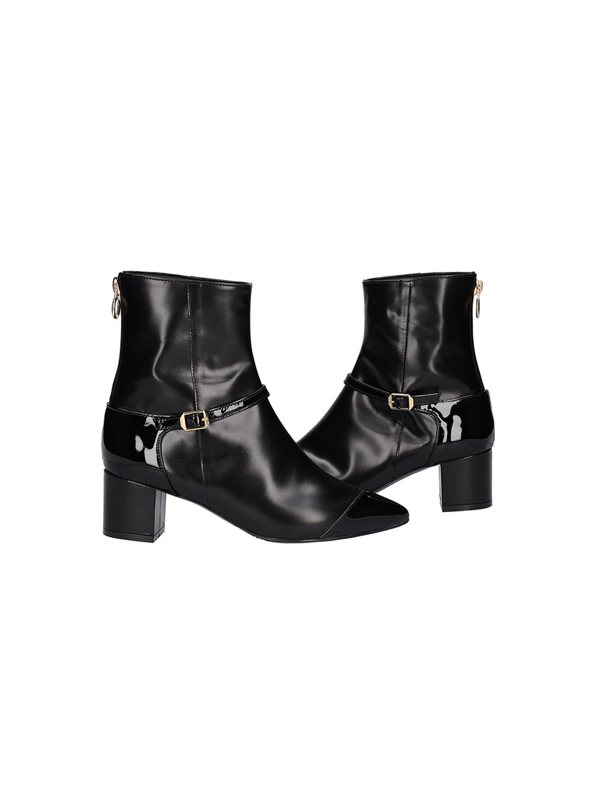 백오브더문(BACK OF THE MOON) Rosie ankle boots_black