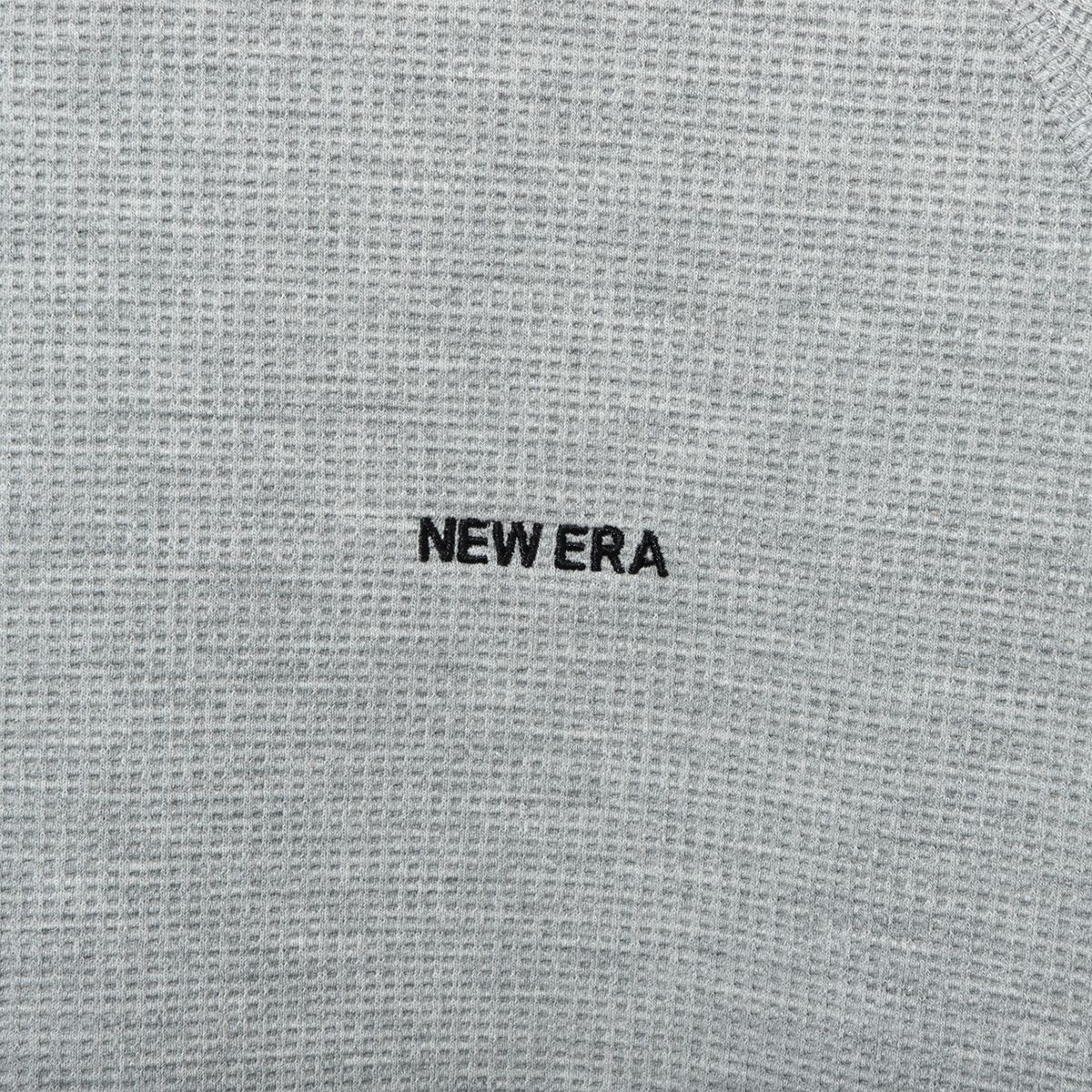 뉴에라(NEW ERA) 오리지네이터스 와플 롱 슬리브 티셔츠 헤더 그레이 14741973