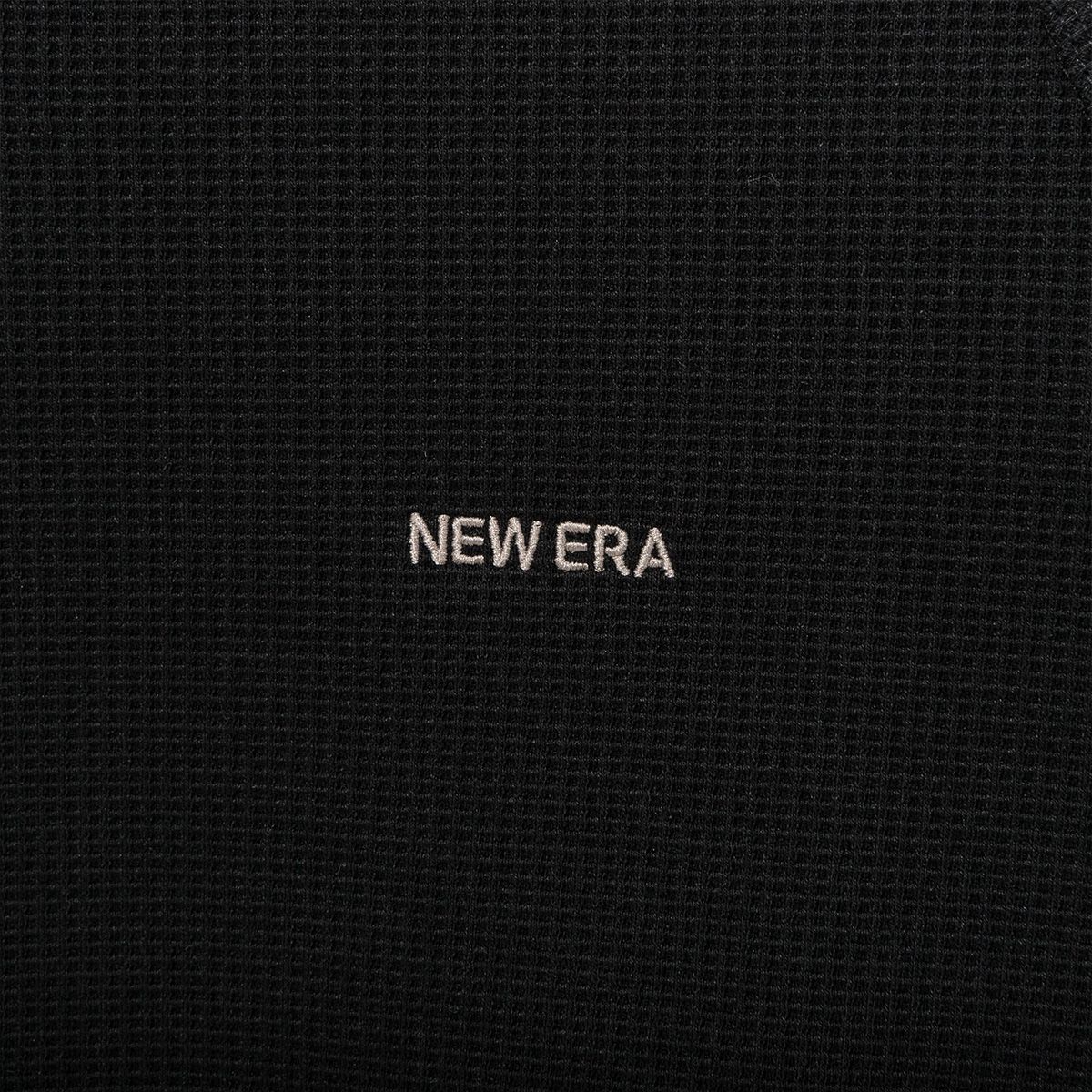 뉴에라(NEW ERA) 오리지네이터스 와플 롱 슬리브 티셔츠 블랙 14741974