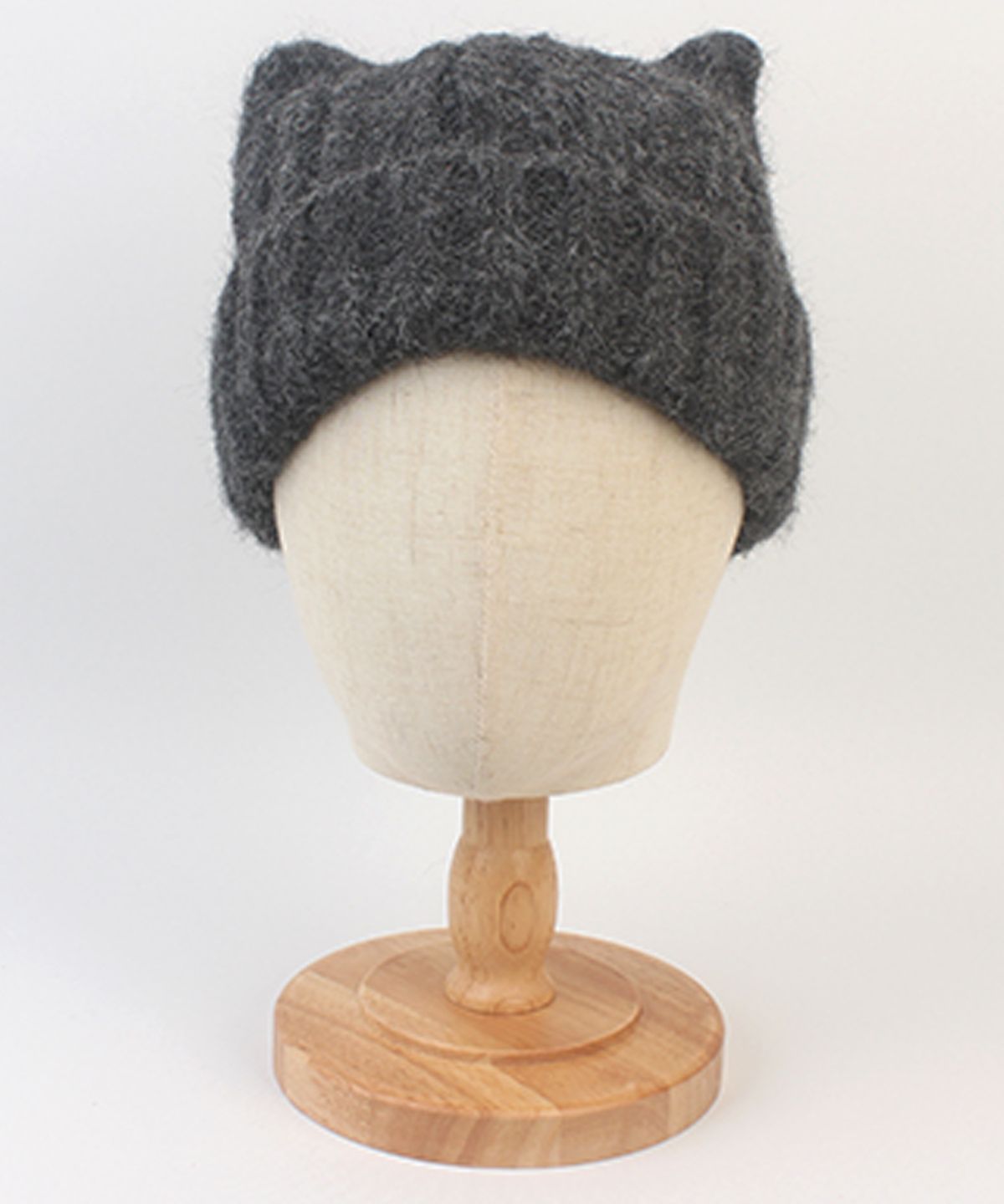 유니버셜 케미스트리(UNIVERSAL CHEMISTRY) Wool Cat Charcoal Beanie 고양이비니