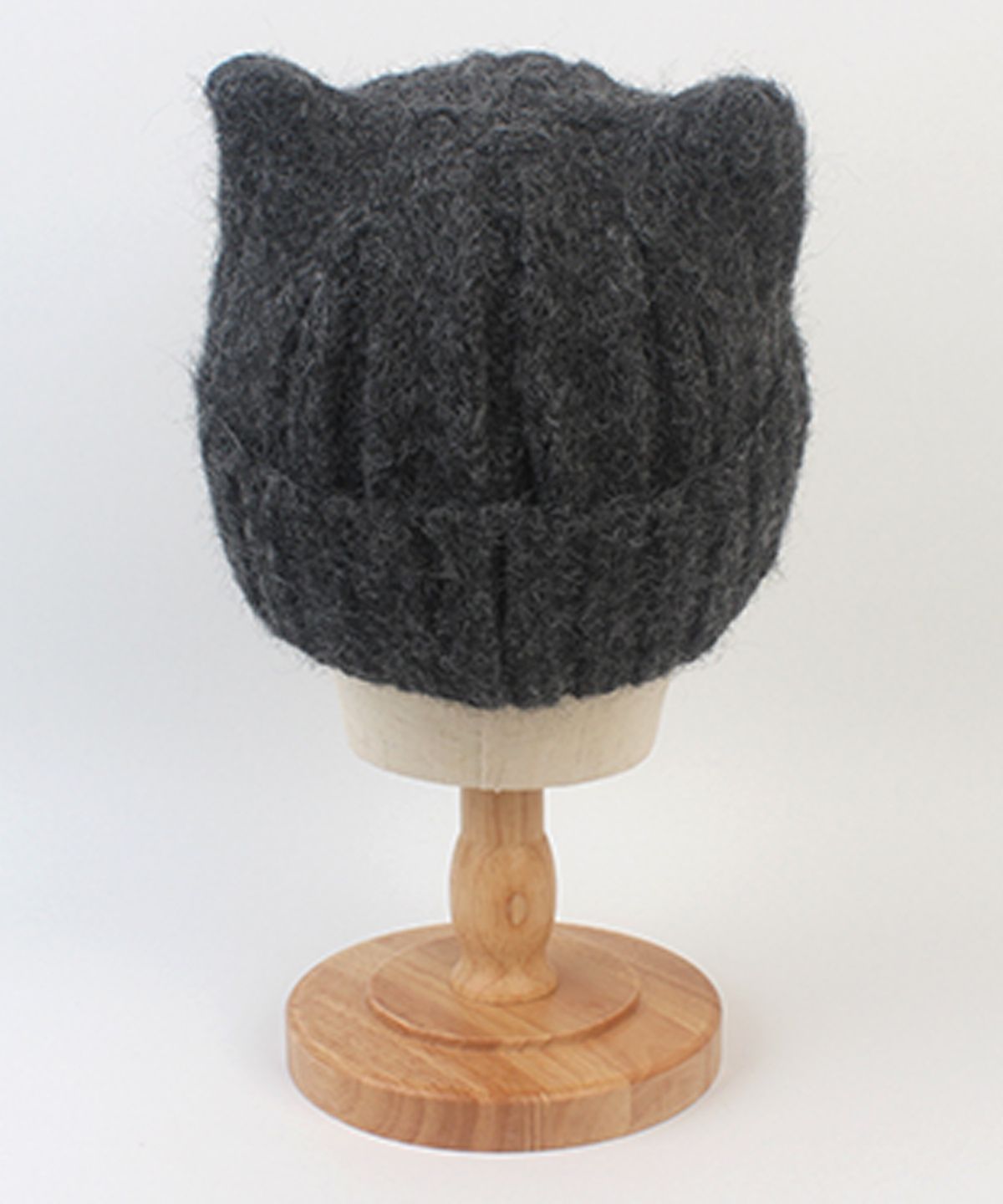 유니버셜 케미스트리(UNIVERSAL CHEMISTRY) Wool Cat Charcoal Beanie 고양이비니