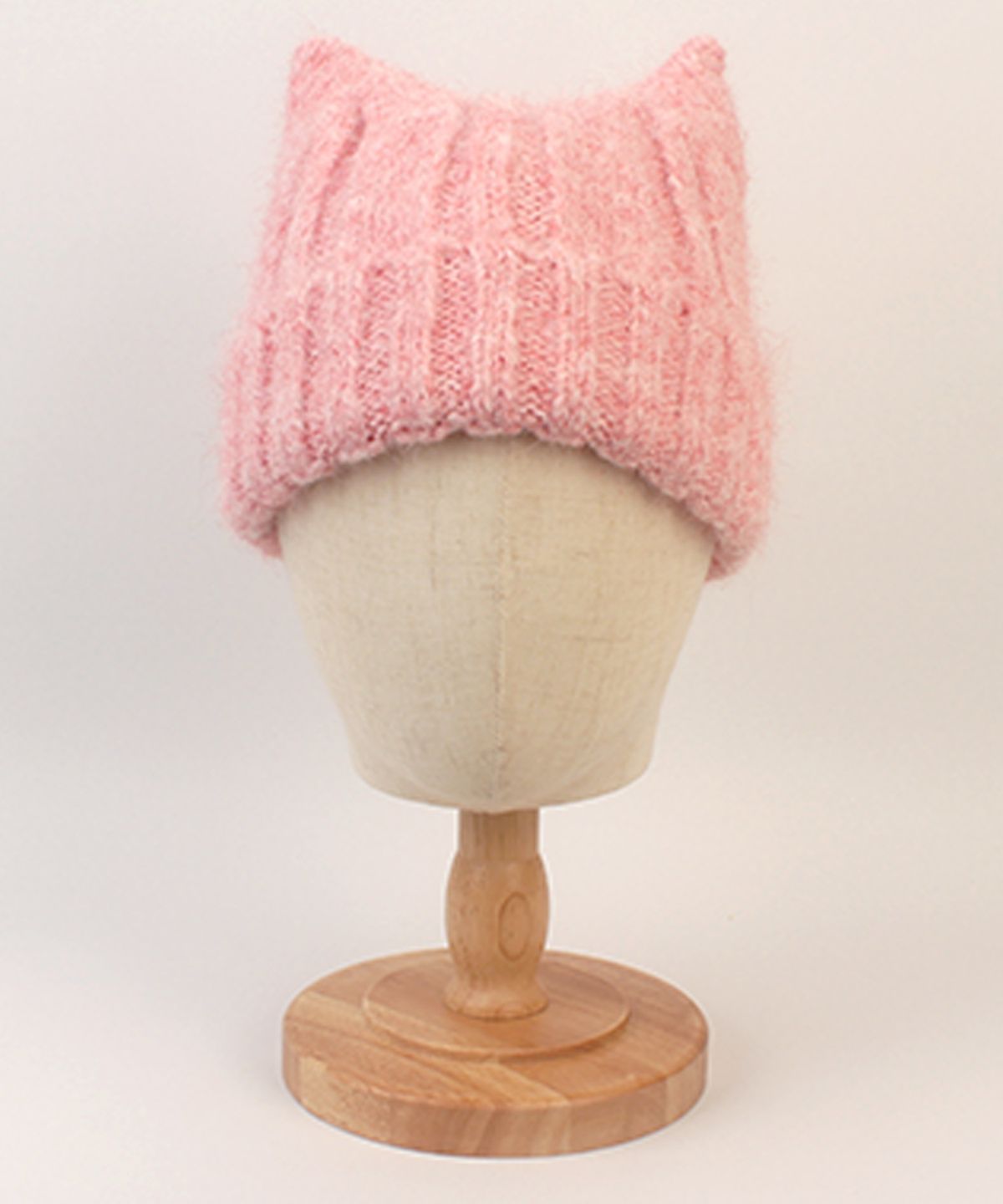 유니버셜 케미스트리(UNIVERSAL CHEMISTRY) Wool Cat Pink Beanie 고양이비니