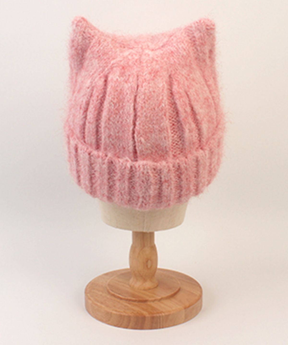 유니버셜 케미스트리(UNIVERSAL CHEMISTRY) Wool Cat Pink Beanie 고양이비니