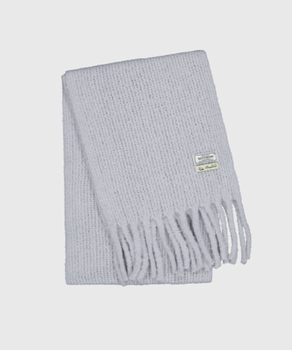 래니래니(RENNYRENNIE) KITTEN HAIRY MUFFLER - 키튼 헤어리 머플러 [ LIGHT GRAY ]