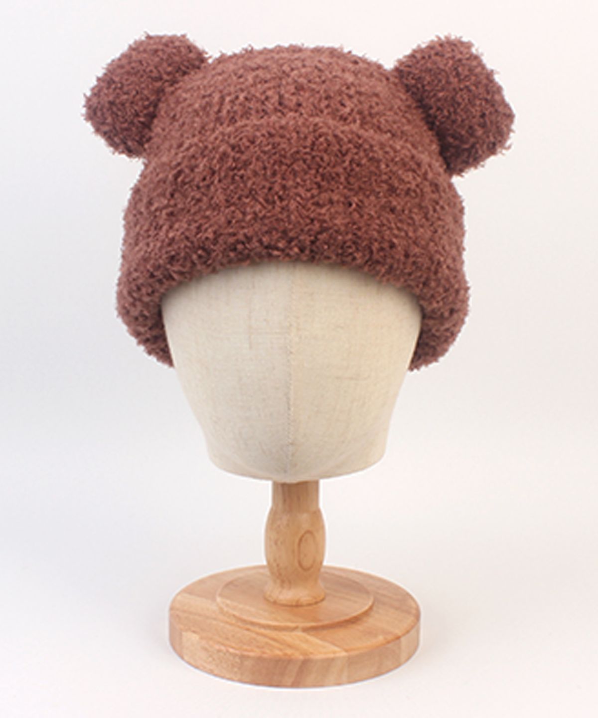 유니버셜 케미스트리(UNIVERSAL CHEMISTRY) Bear Knit Brown Beanie 베어비니