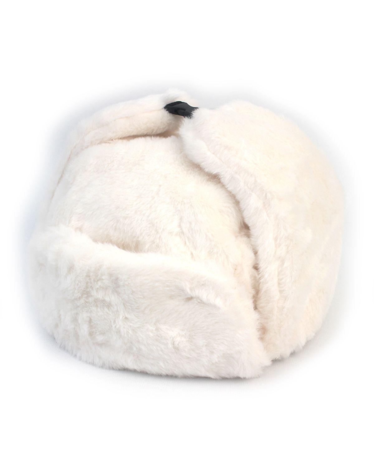 유니버셜 케미스트리(UNIVERSAL CHEMISTRY) Soft Fur White Aviator Hat 항공모자