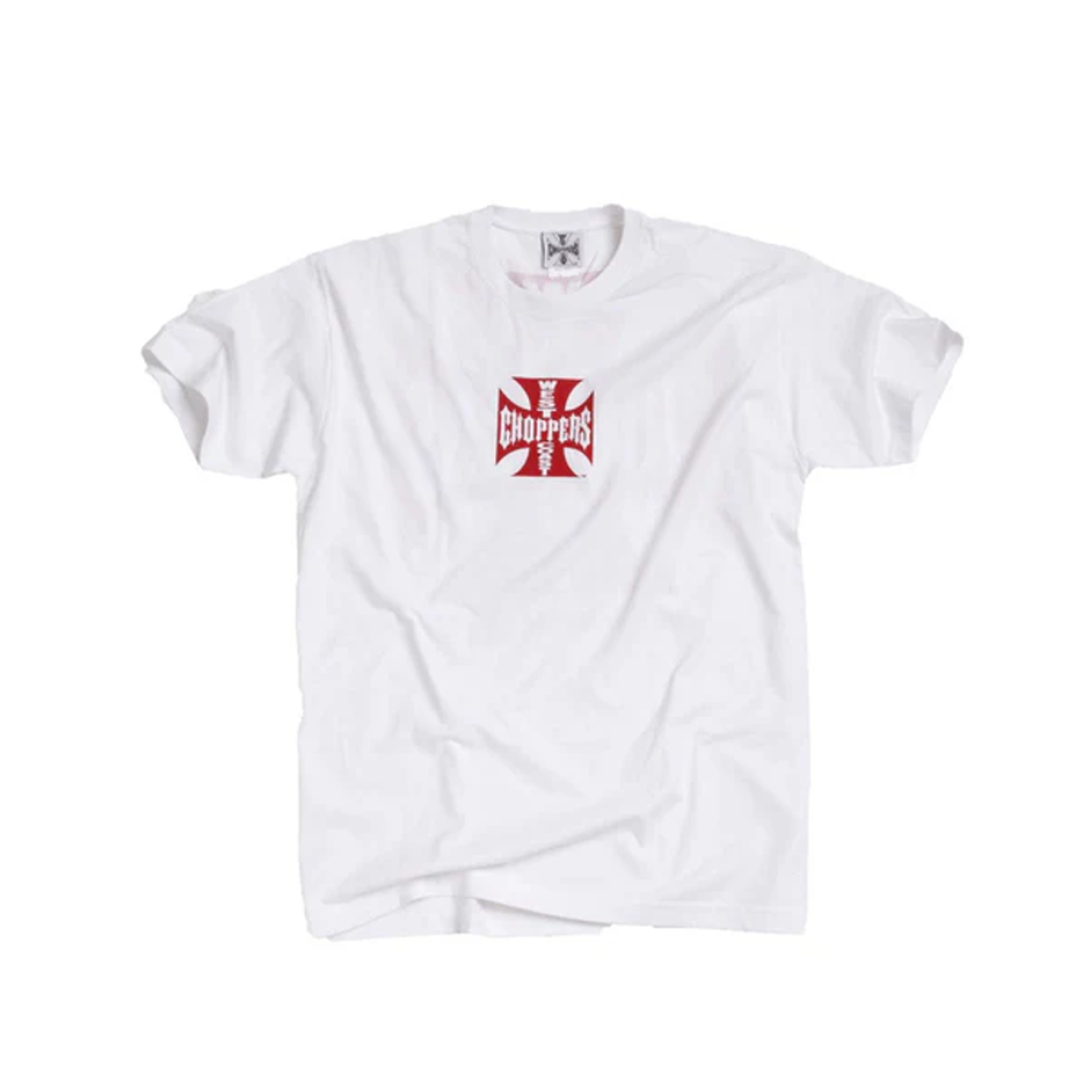 웨스트코스트챠퍼스(WEST COAST CHOPPERS) WCC OG 클래식 티 - WHITE RED