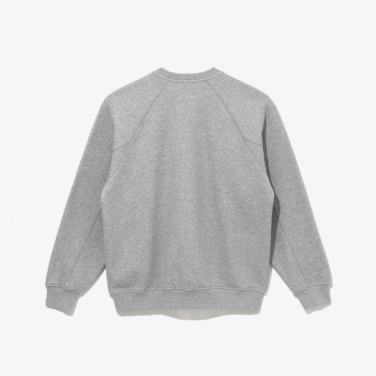 뉴에라(NEW ERA) 25FW 에센셜 크루넥 맨투맨 헤더 그레이 14742091