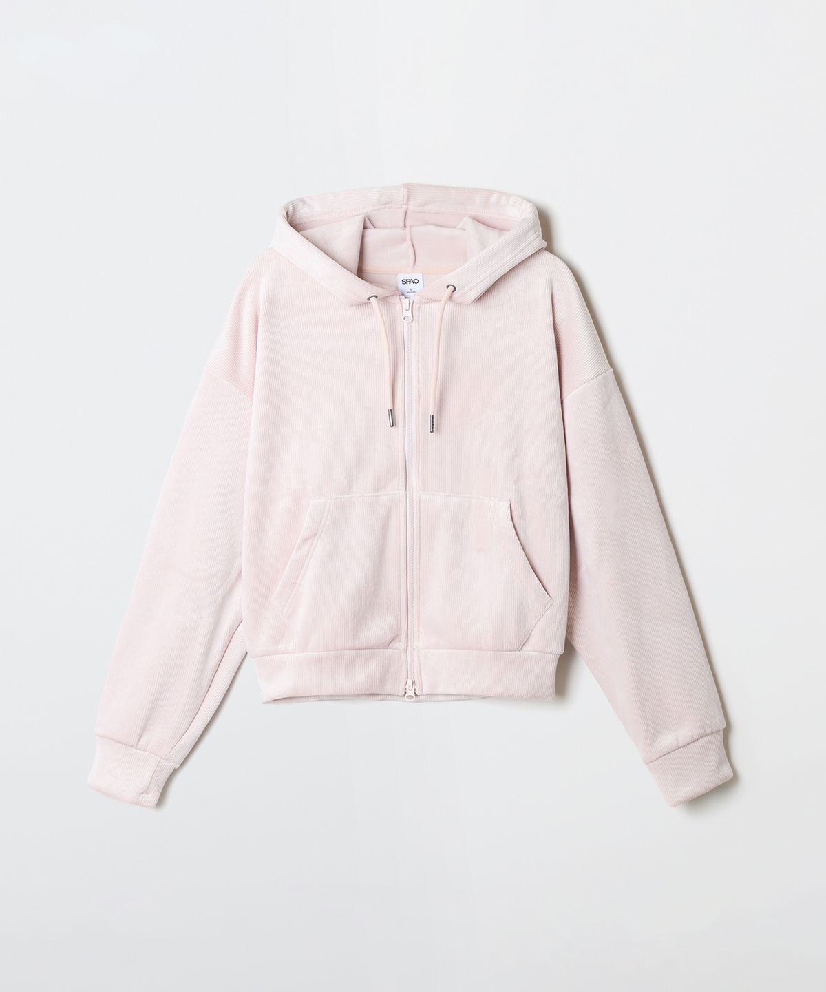 스파오(SPAO) 코듀로이 후드 집업_SPMZF4TG31
