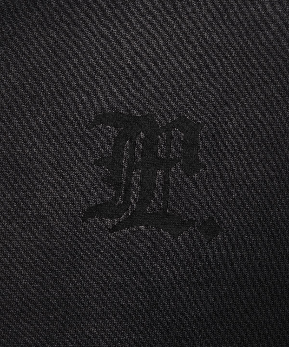 엘엠씨(LMC) GOTHIC WASHED ZIP-UP HOODIE black