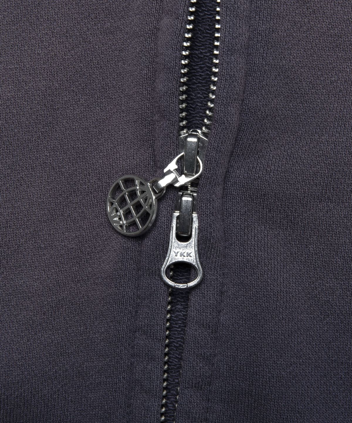엘엠씨(LMC) GOTHIC WASHED ZIP-UP HOODIE vintage blue
