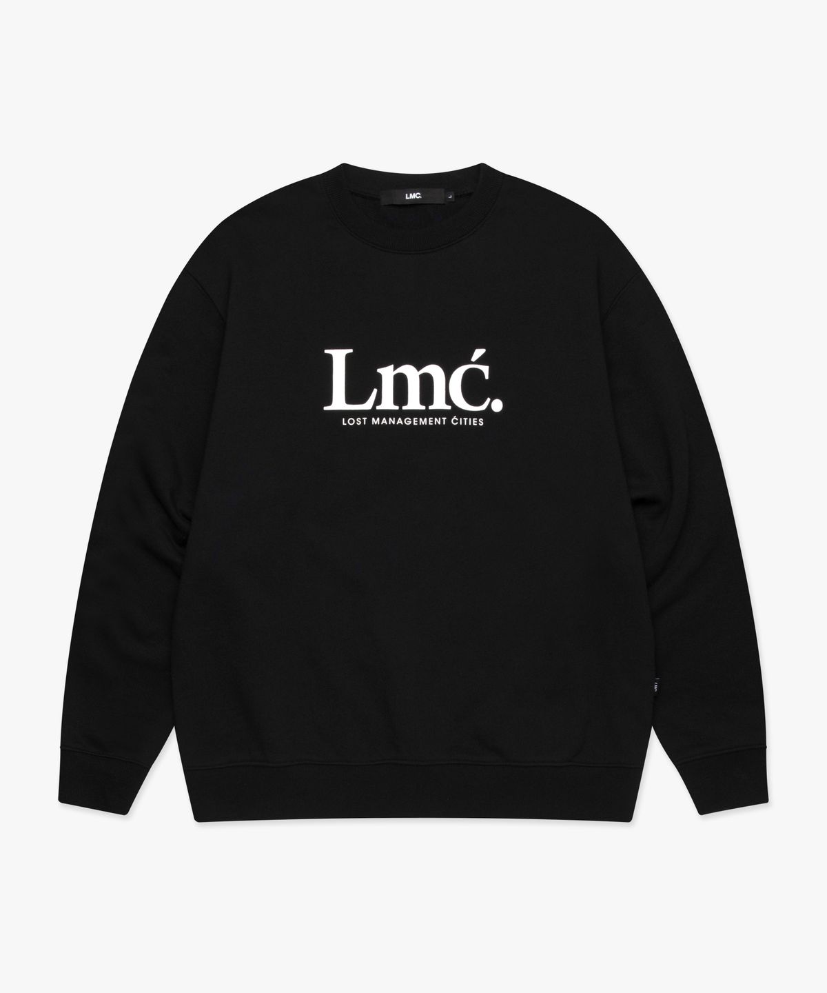 엘엠씨(LMC) SERIF LOGO SWEATSHIRT black