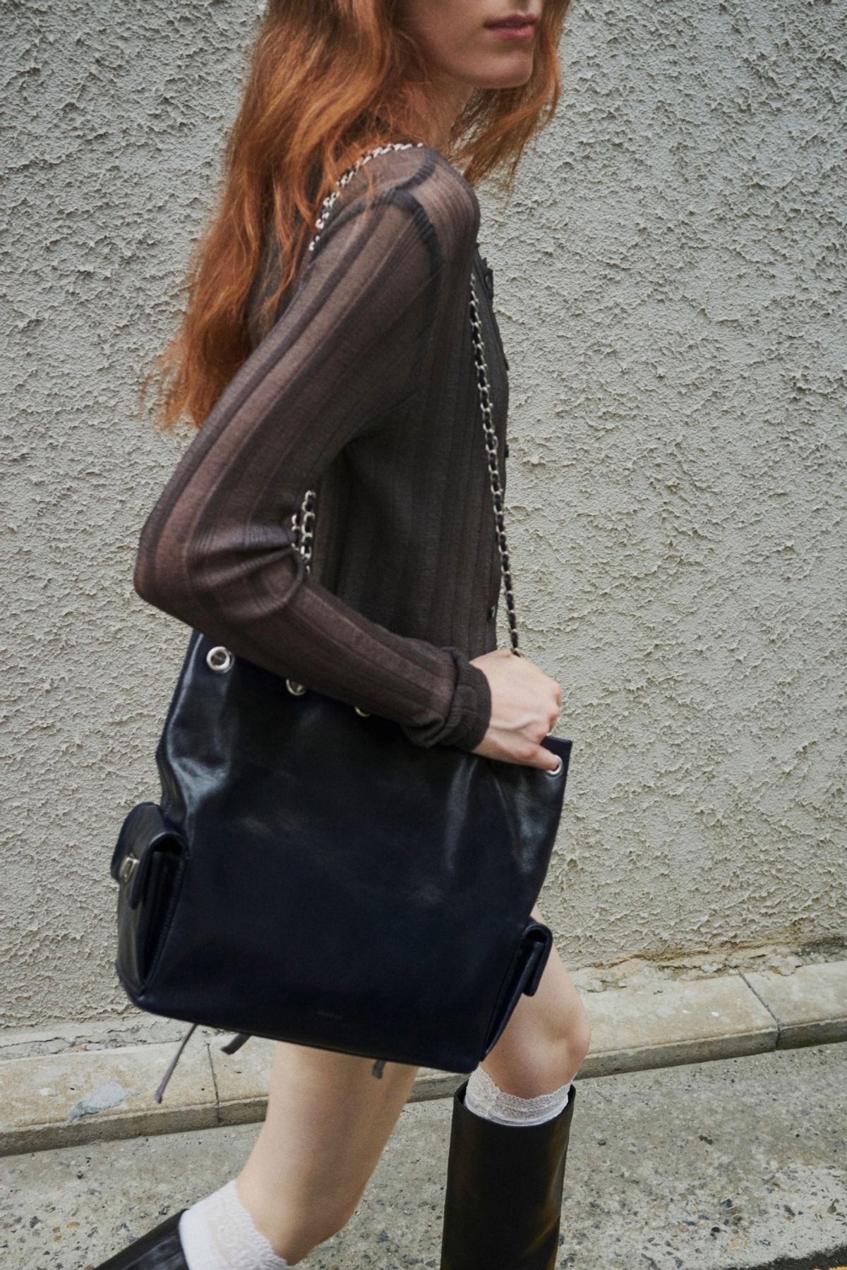 쿠론(COURONNE) Noa Chain Backpack 29_RCBBX25646NAX
