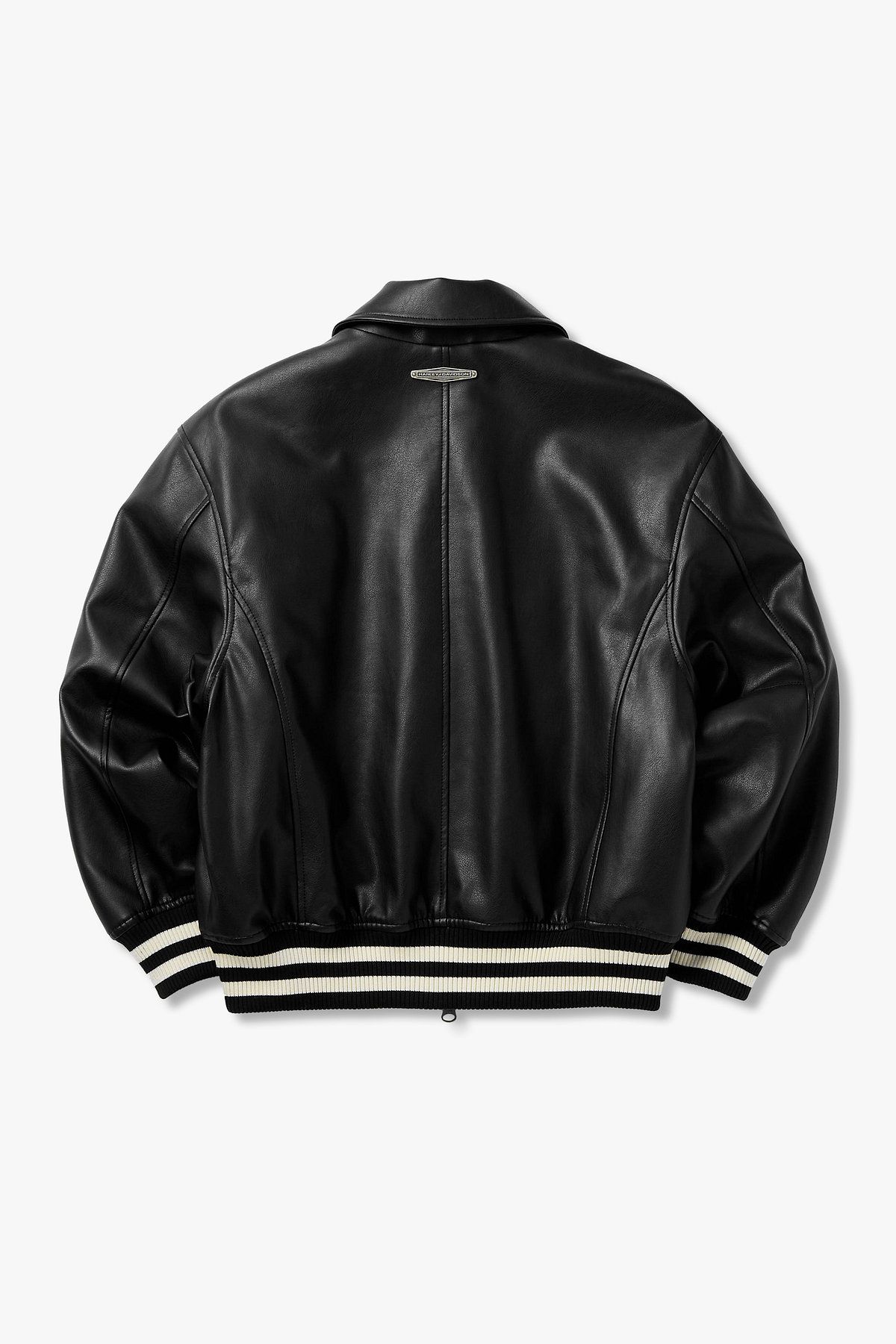 할리데이비슨 컬렉션스®(HARLEY-DAVIDSON COLLECTIONS®) SYNTHETIC LEATHER 블루종 블랙 HH15301001