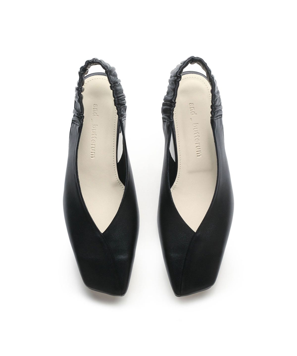 앤버터럼(ANDBUTTERUM) Pansy_Slingback_Black(BF5BPB22BK)