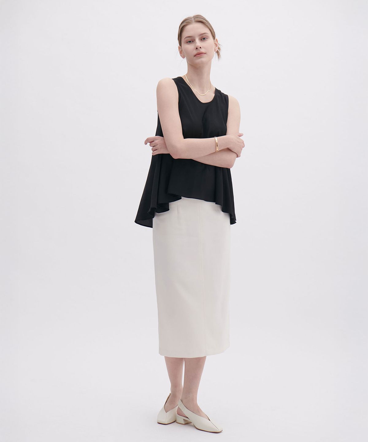 앤버터럼(ANDBUTTERUM) Pansy_Slingback_Ivory(BF5BPB22IV)