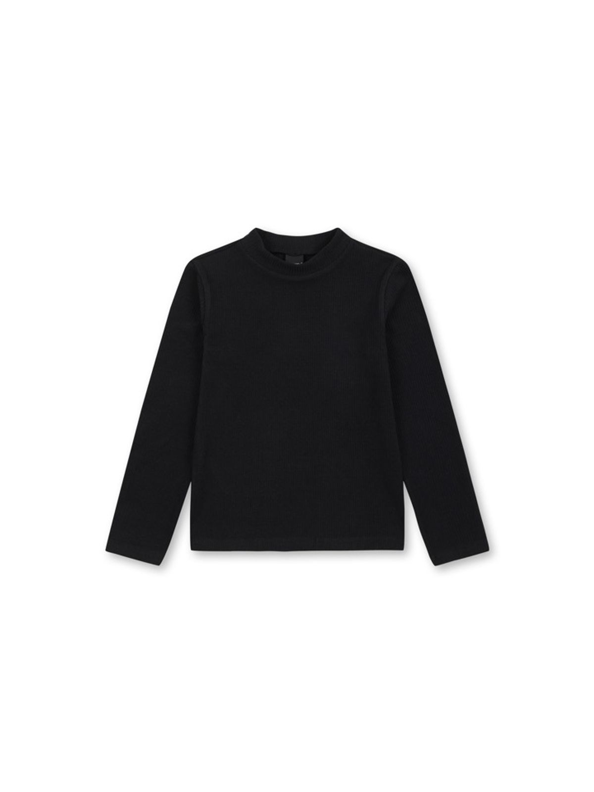 폴햄키즈(POLHAM KIDS) 여아) 피치 골지 모크넥 긴팔티_PYF4TS2730