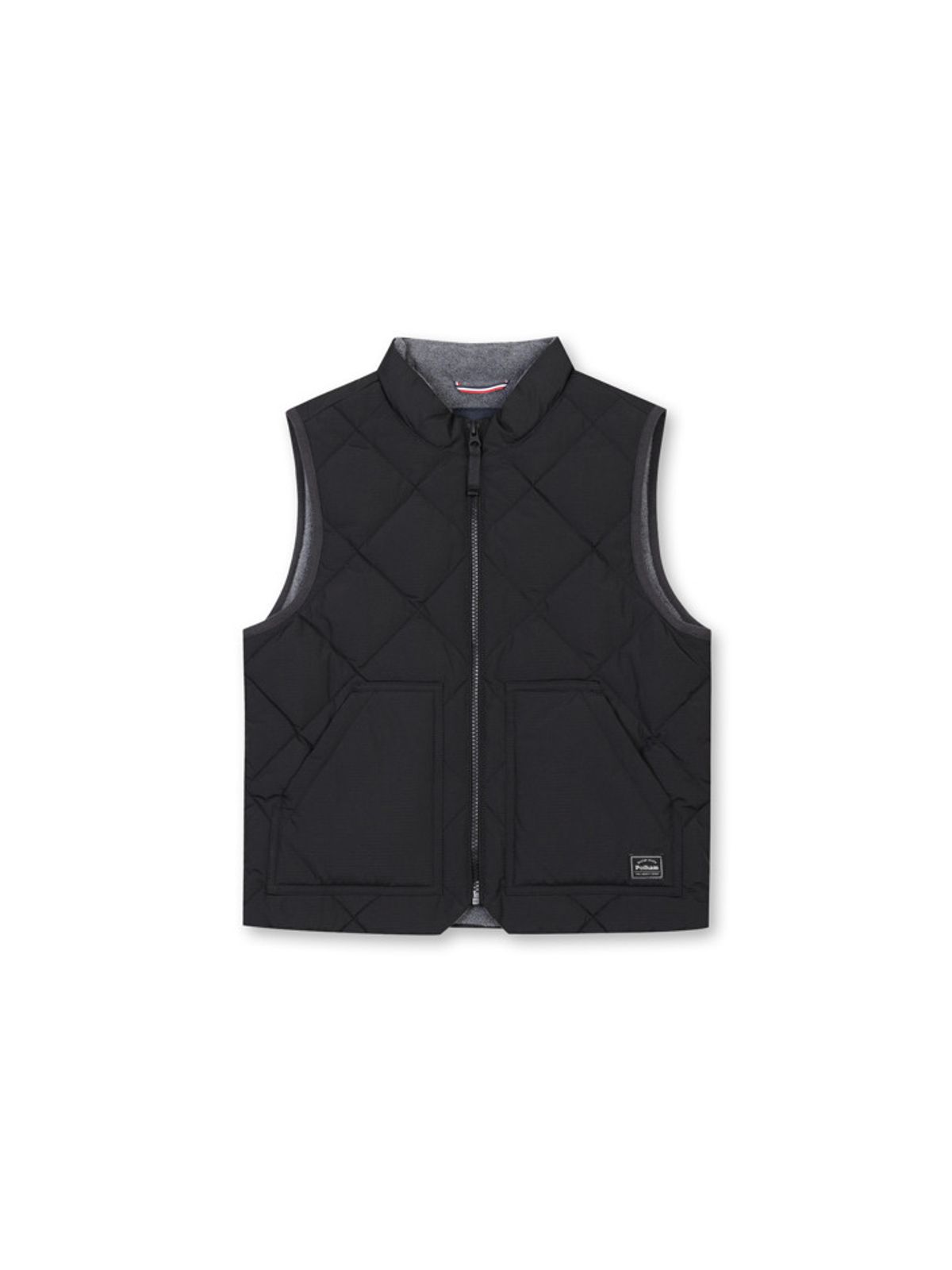 폴햄키즈(POLHAM KIDS) 공용) 폴라폴리스 안감 T넥 베스트_PKF4VP3020