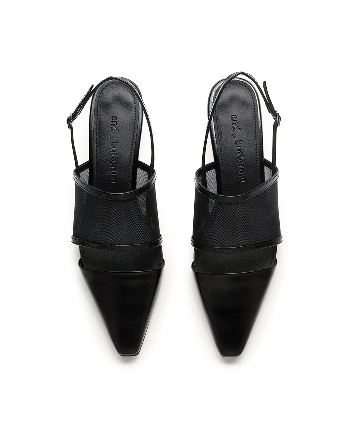 앤버터럼(ANDBUTTERUM) Aria_Slingback_Black(BF5APB07BK)