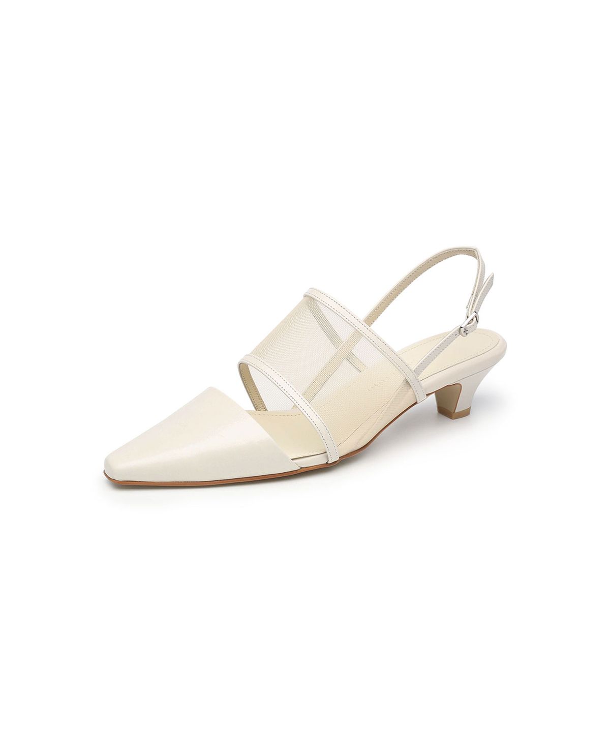 앤버터럼(ANDBUTTERUM) Aria_Slingback_Ivory(BF5APB07IV)