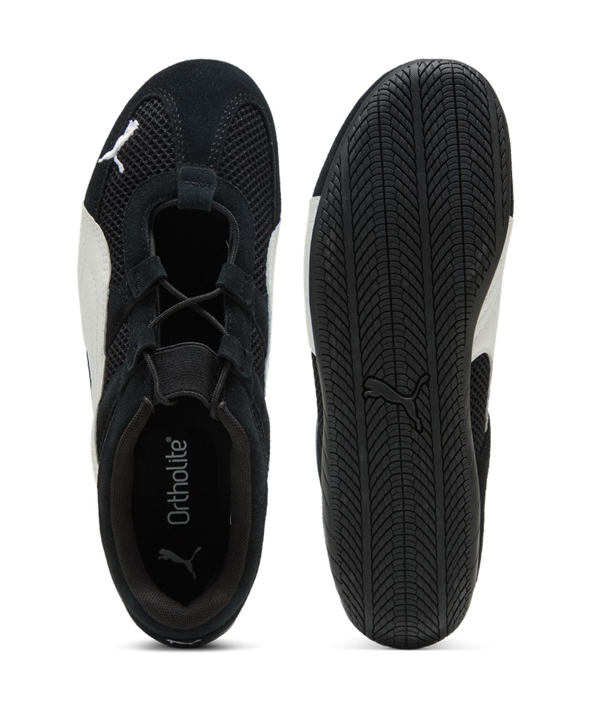푸마(PUMA) 스피드캣 고 우먼스 - 블랙:화이트 / 403589-01