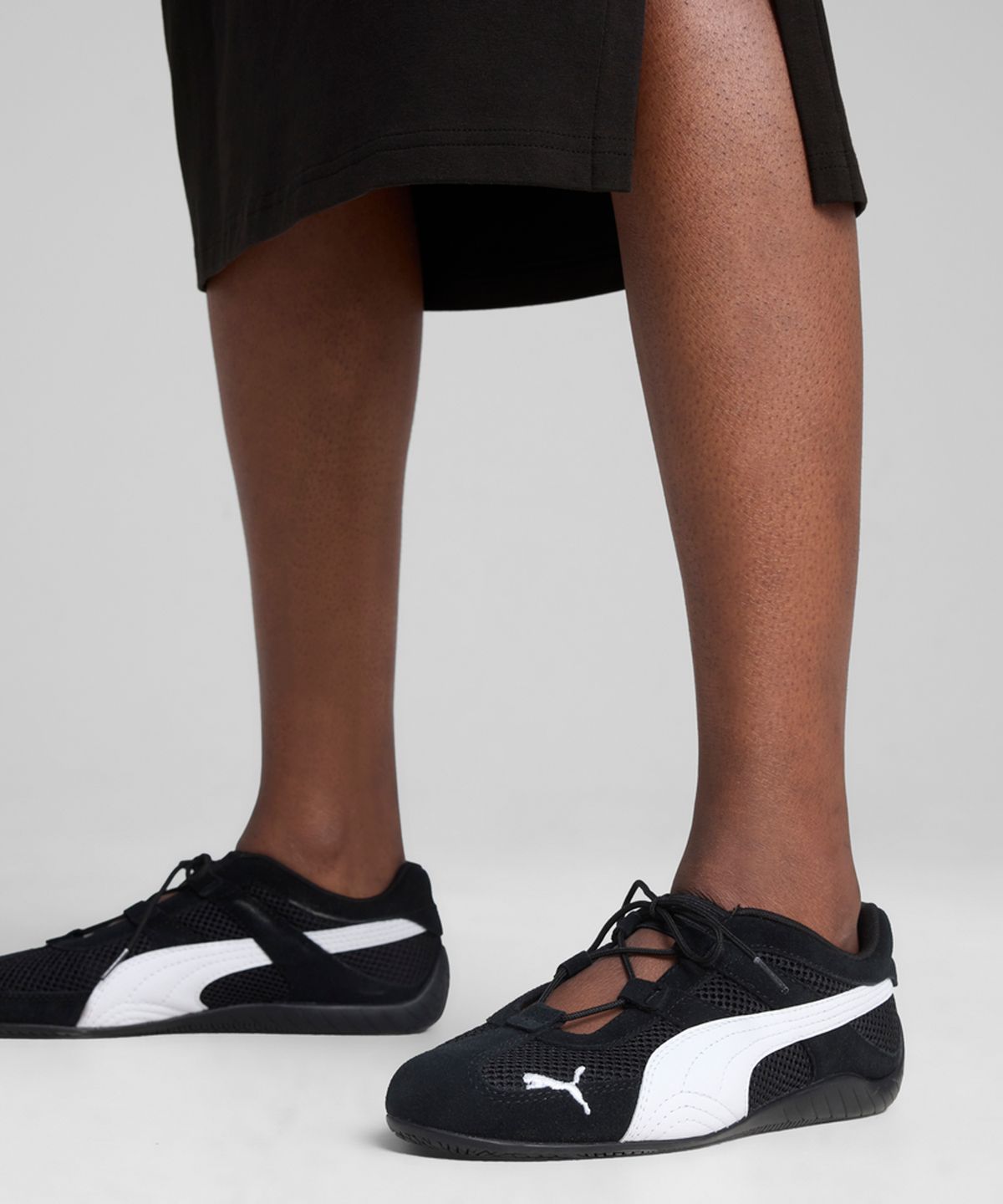푸마(PUMA) 스피드캣 고 우먼스 - 블랙:화이트 / 403589-01