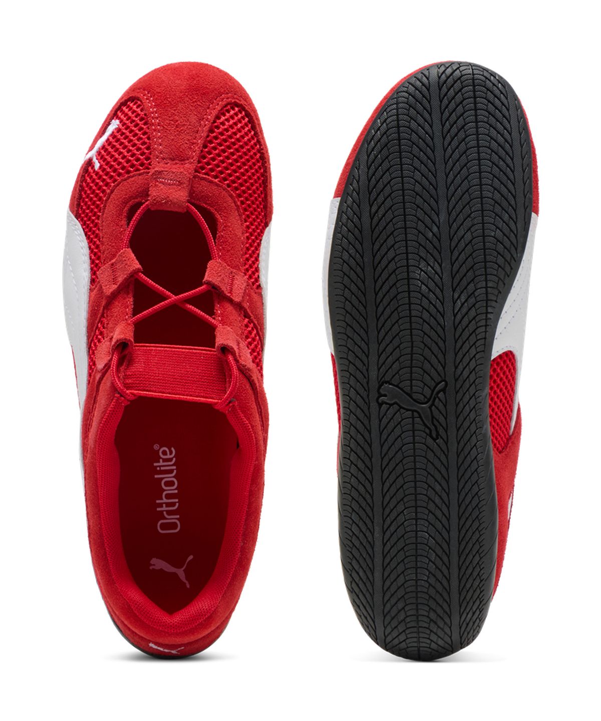 푸마(PUMA) 스피드캣 고 우먼스 - 레드:화이트 / 403589-02